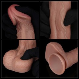 9'' Dual Layered Silicone Cock LoveToy - Boys of Toys Sp. z o.o. (dystrybutor)