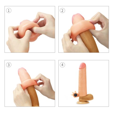 Add 2" Vibrating
Silicone Extender LoveToy - Boys of Toys Sp. z o.o. (dystrybutor) Add 2" Vibrating
Silicone Extender LoveToy - Boys of Toys Sp. z o.o. (dystrybutor)