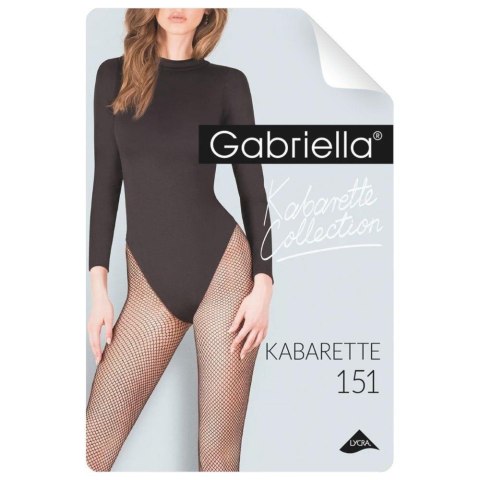 Bielizna-Kabarette/Rajstopy 151 CZARNE XL/XXL GABRIELLA Bielizna-Kabarette/Rajstopy 151 CZARNE XL/XXL GABRIELLA