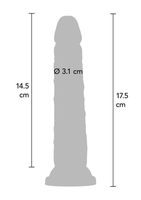 Deluxe Dual Density Dong 7 In Light skin tone SCALA