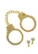 Diamond Wrist Cuffs Gold Gold SCALA Diamond Wrist Cuffs Gold Gold SCALA