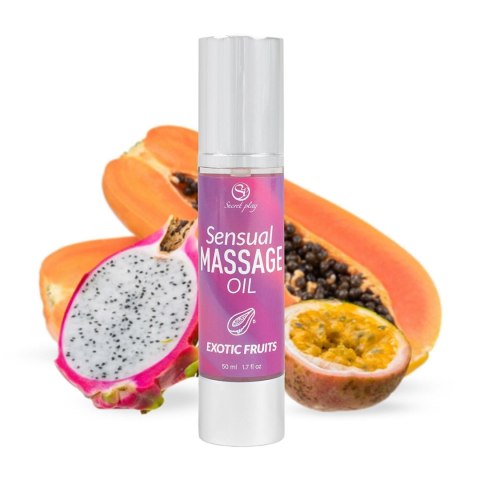 EXOTIC FRUITS MASSAGE OIL Secret Play - FEMARVI S.L. EXOTIC FRUITS MASSAGE OIL Secret Play - FEMARVI S.L.