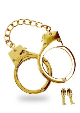 Gold Plated BDSM Handcuffs Gold SCALA