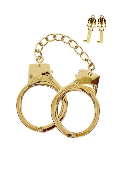 Gold Plated BDSM Handcuffs Gold SCALA Gold Plated BDSM Handcuffs Gold SCALA