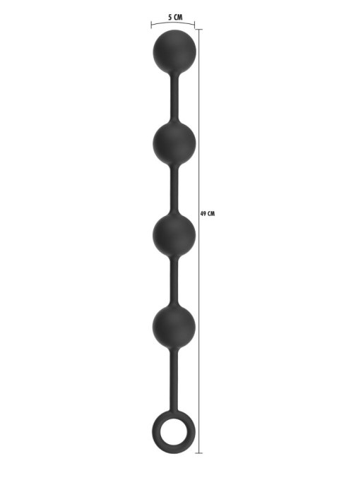 Heavy Anal Balls L Black SCALA