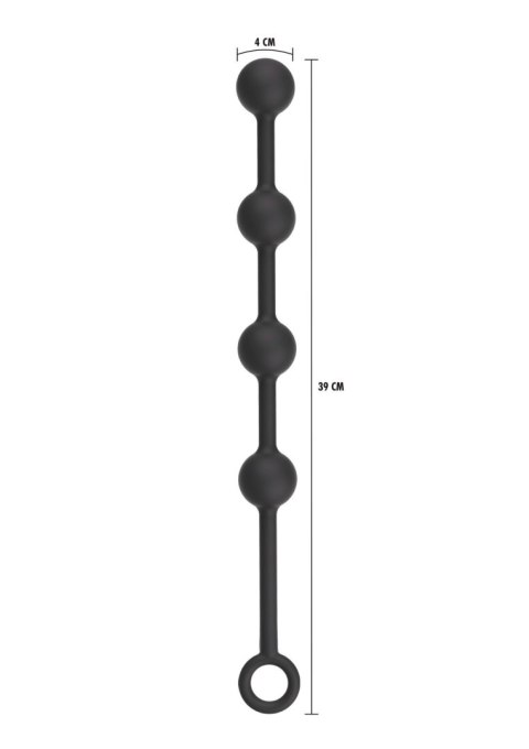 Heavy Anal Balls M Black SCALA