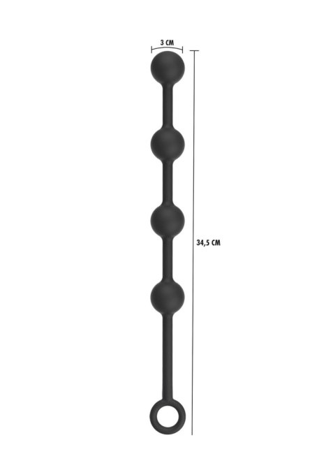 Heavy Anal Balls S Black SCALA Heavy Anal Balls S Black SCALA
