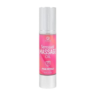 PINK PETALS MASSAGE OIL Secret Play - FEMARVI S.L.