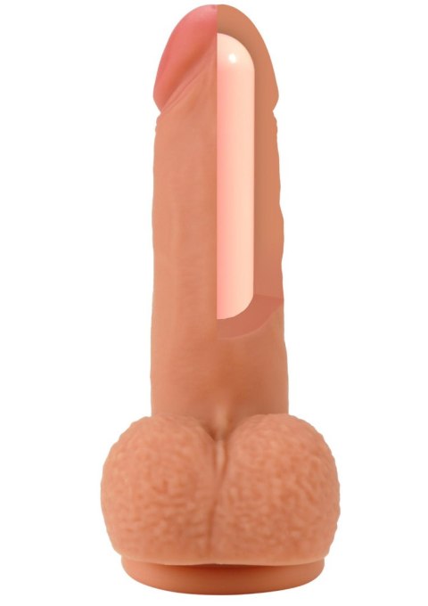 Realistic Dildo Liquid Silicone 18 cm SCALA Realistic Dildo Liquid Silicone 18 cm SCALA