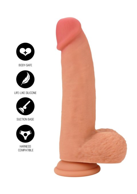 Realistic Dildo Liquid Silicone 18 cm SCALA Realistic Dildo Liquid Silicone 18 cm SCALA
