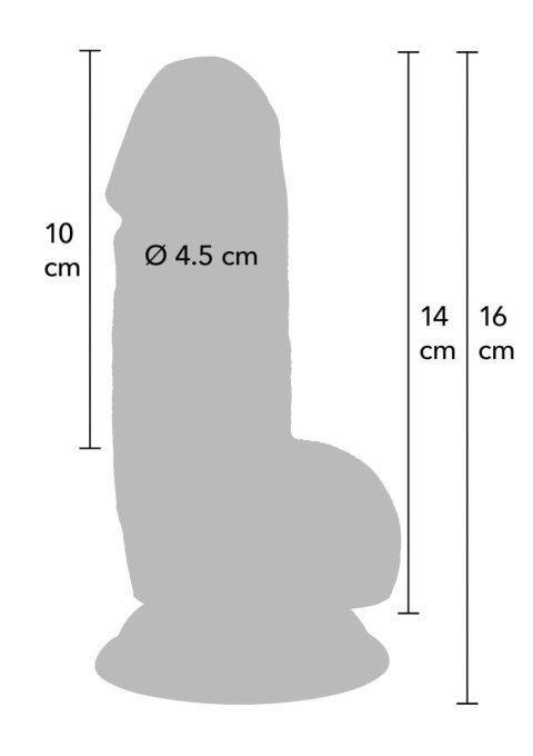 Realistic Dildo PVC 14 cm SCALA Realistic Dildo PVC 14 cm SCALA