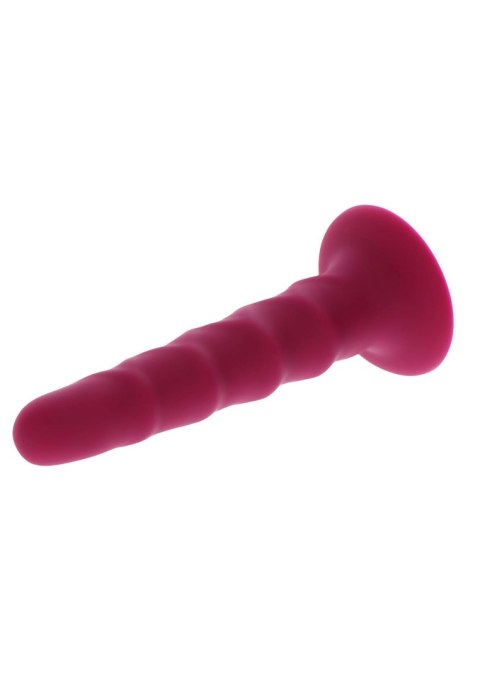 Ribbed Dong 6 Inch Red SCALA Ribbed Dong 6 Inch Red SCALA