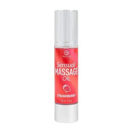 STRAWBERRY MASSAGE OIL Secret Play - FEMARVI S.L.