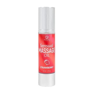 STRAWBERRY MASSAGE OIL Secret Play - FEMARVI S.L.
