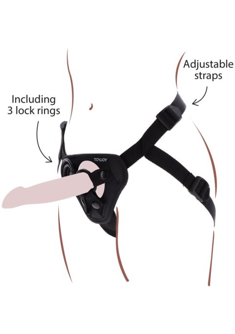 Strap-On Harness Black SCALA Strap-On Harness Black SCALA