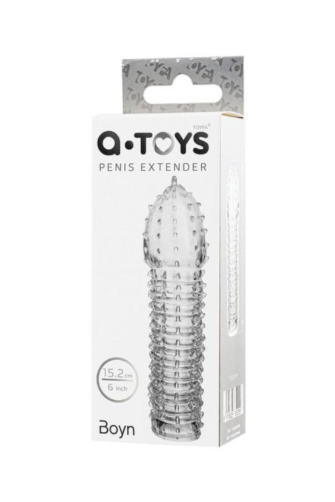 A-TOYS Penis Extender 15.2 cm Sleeve Transparent TOYFA - Boys of Toys Sp. z o.o. (dystrybutor) A-TOYS Penis Extender 15.2 cm Sleeve Transparent TOYFA - Boys of Toys Sp. z o.o. (dystrybutor)