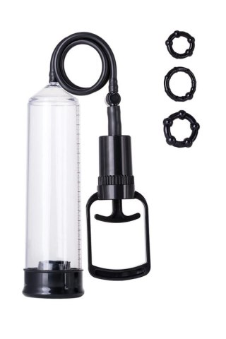 A-TOYS, Penis Pump, PVC, Black, 23.5 cm TOYFA - Boys of Toys Sp. z o.o. (dystrybutor)