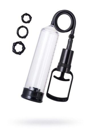 A-TOYS, Penis Pump, PVC, Black, 23.5 cm TOYFA - Boys of Toys Sp. z o.o. (dystrybutor)