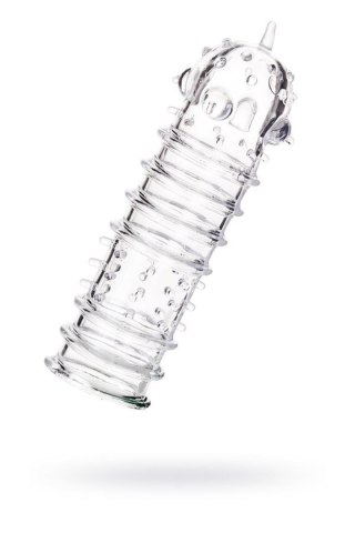 A-TOYS, Penis Sleeve, TPR, Transparent, 15.3 cm TOYFA - Boys of Toys Sp. z o.o. (dystrybutor)
