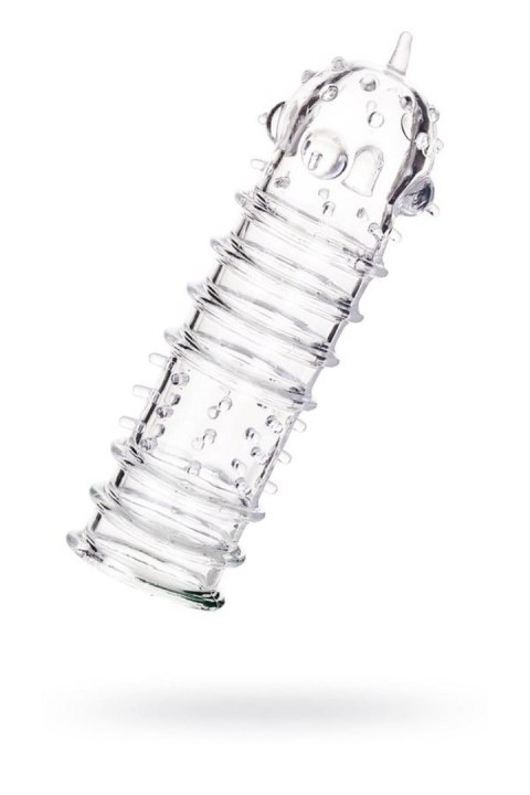 A-TOYS, Penis Sleeve, TPR, Transparent, 15.3 cm TOYFA - Boys of Toys Sp. z o.o. (dystrybutor) A-TOYS, Penis Sleeve, TPR, Transparent, 15.3 cm TOYFA - Boys of Toys Sp. z o.o. (dystrybutor)