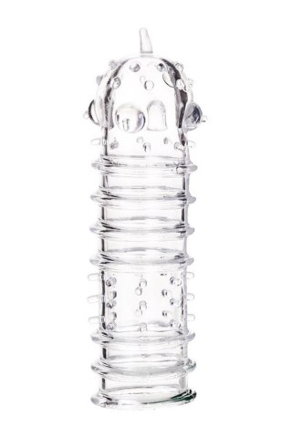 A-TOYS, Penis Sleeve, TPR, Transparent, 15.3 cm TOYFA - Boys of Toys Sp. z o.o. (dystrybutor)