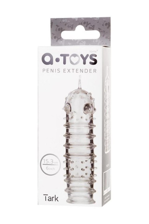 A-TOYS, Penis Sleeve, TPR, Transparent, 15.3 cm TOYFA - Boys of Toys Sp. z o.o. (dystrybutor) A-TOYS, Penis Sleeve, TPR, Transparent, 15.3 cm TOYFA - Boys of Toys Sp. z o.o. (dystrybutor)