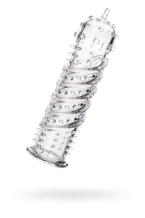 A-TOYS, Penis Sleeve, TPR, Transparent, 15.5 cm TOYFA - Boys of Toys Sp. z o.o. (dystrybutor)