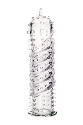 A-TOYS, Penis Sleeve, TPR, Transparent, 15.5 cm TOYFA - Boys of Toys Sp. z o.o. (dystrybutor)