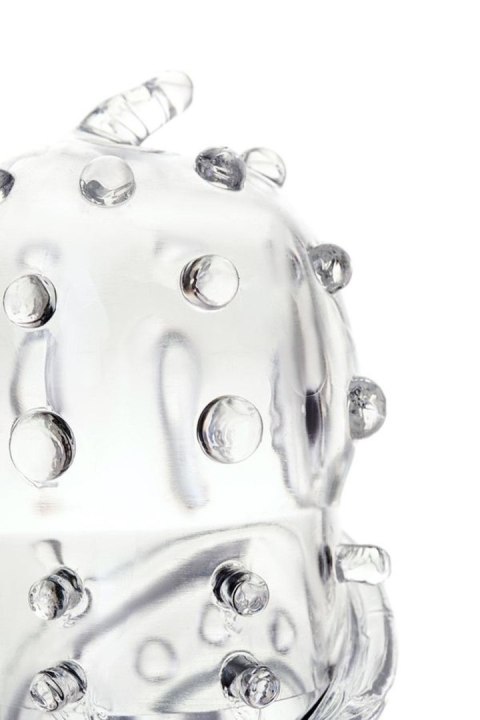 A-TOYS, Penis Sleeve, TPR, Transparent, 15.5 cm TOYFA - Boys of Toys Sp. z o.o. (dystrybutor)
