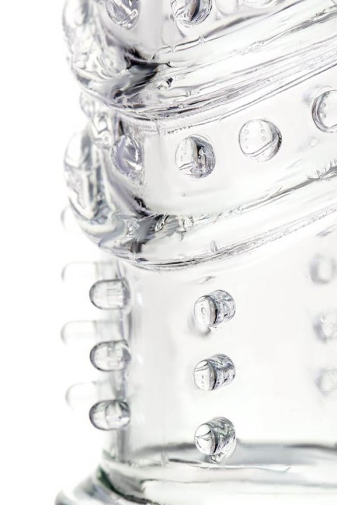 A-TOYS, Penis Sleeve, TPR, Transparent, 15.5 cm TOYFA - Boys of Toys Sp. z o.o. (dystrybutor)