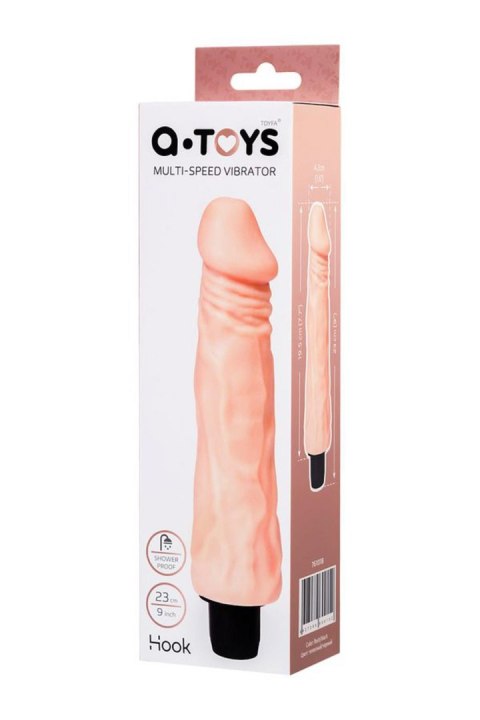 A-TOYS, Realistic Multi-Speed Vibrator, TPE, 19,5 cm TOYFA - Boys of Toys Sp. z o.o. (dystrybutor) A-TOYS, Realistic Multi-Speed Vibrator, TPE, 19,5 cm TOYFA - Boys of Toys Sp. z o.o. (dystrybutor)