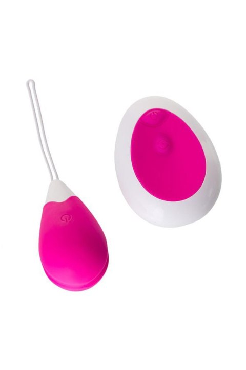 A-TOYS, Vibrating egg with remote control, silicone, pink and white, 12 cm TOYFA - Boys of Toys Sp. z o.o. (dystrybutor) A-TOYS, Vibrating egg with remote control, silicone, pink and white, 12 cm TOYFA - Boys of Toys Sp. z o.o. (dystrybutor)