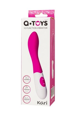 A-TOYS, Vibrator Kari, silicone, 10 speeds TOYFA - Boys of Toys Sp. z o.o. (dystrybutor)