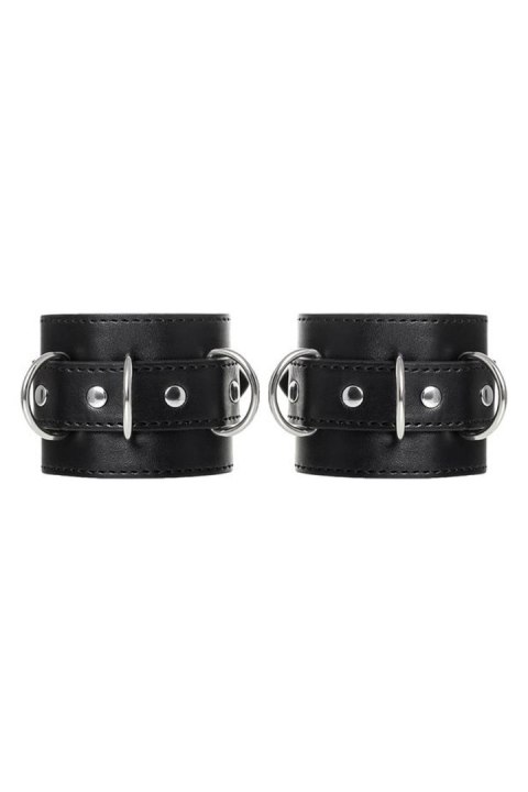Anonymo handcuffs, PU leather, black TOYFA - Boys of Toys Sp. z o.o. (dystrybutor)