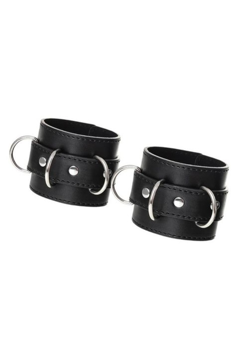 Anonymo handcuffs, PU leather, black TOYFA - Boys of Toys Sp. z o.o. (dystrybutor)
