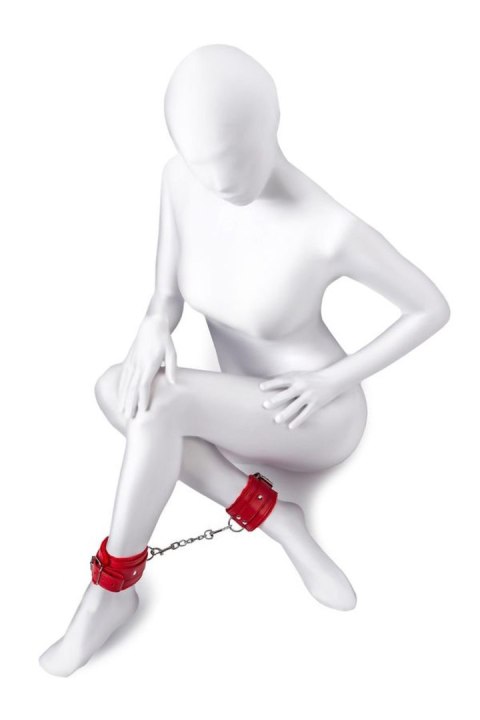 Anonymo handcuffs, PU leather, red, 27 cm TOYFA - Boys of Toys Sp. z o.o. (dystrybutor) Anonymo handcuffs, PU leather, red, 27 cm TOYFA - Boys of Toys Sp. z o.o. (dystrybutor)