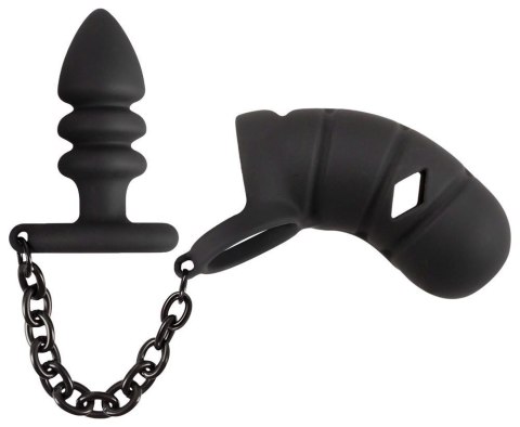 Black Velvets Cock cage with a ORION Black Velvets Cock cage with a ORION
