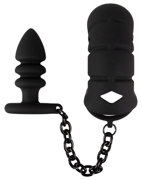 Black Velvets Cock cage with a ORION Black Velvets Cock cage with a ORION