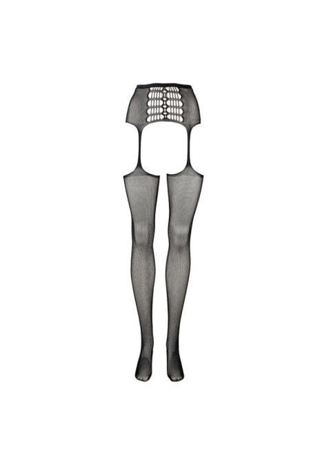High-Waist Garterbelt Stockings - One Size SHOTS