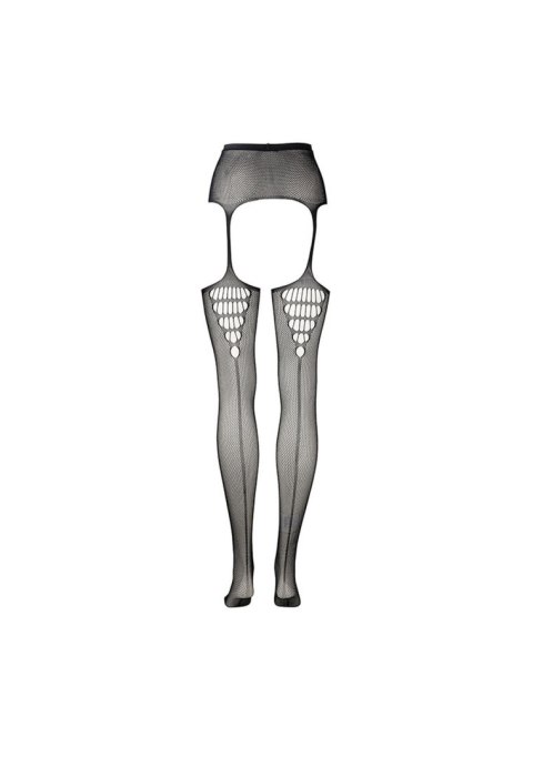 High-Waist Garterbelt Stockings - One Size SHOTS