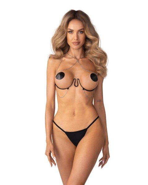 Lustique Black uprząż na biust S/M/L Obsessive - Amocarat Sp. z o.o. Lustique Black uprząż na biust S/M/L Obsessive - Amocarat Sp. z o.o.