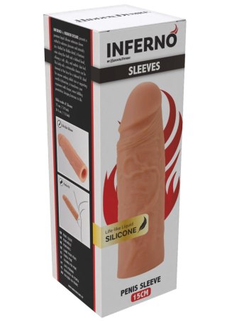 Penis Sleeve Liquid Silicone 15 cm SCALA