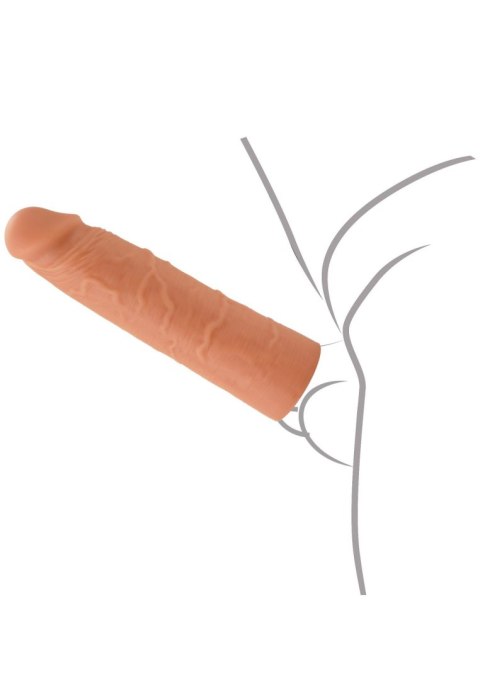 Penis Sleeve Liquid Silicone 15 cm SCALA Penis Sleeve Liquid Silicone 15 cm SCALA