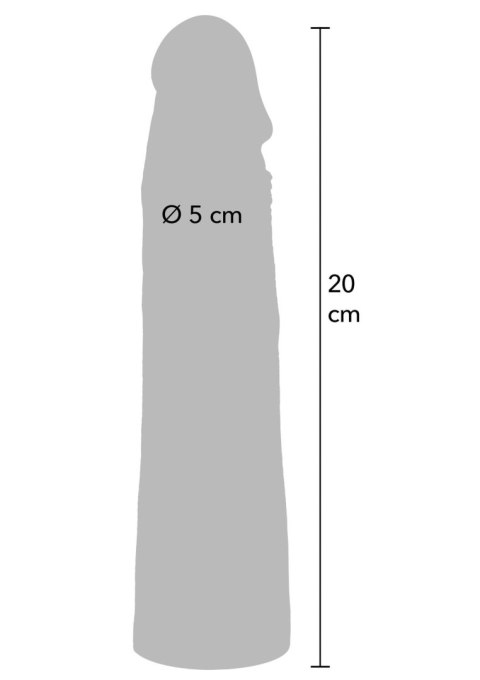 Penis Sleeve Liquid Silicone 20 cm SCALA Penis Sleeve Liquid Silicone 20 cm SCALA