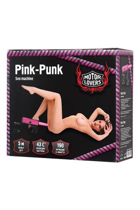 Pink Punk Sex machine TOYFA - Boys of Toys Sp. z o.o. (dystrybutor) Pink Punk Sex machine TOYFA - Boys of Toys Sp. z o.o. (dystrybutor)