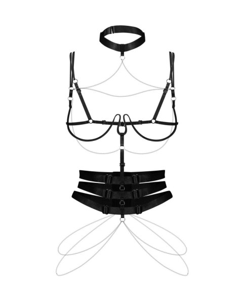 Premisis Black uprząż S/M/L Obsessive - Amocarat Sp. z o.o.