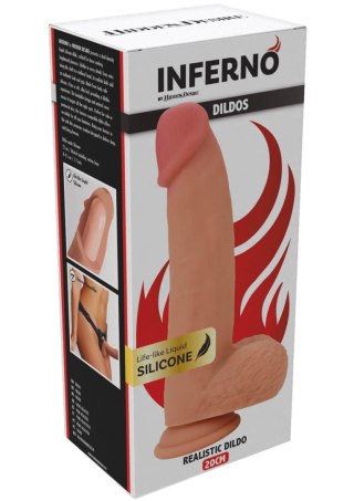Realistic Dildo Liquid Silicone 20 cm SCALA