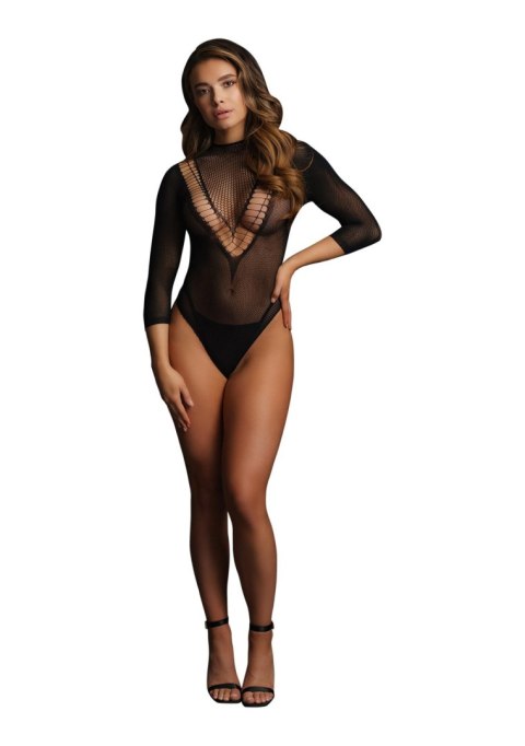 Short Sleeve Teddy - One Size - Black SHOTS