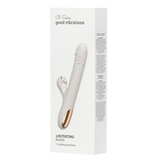 Silicone Vibrator - 3 rotating functions and 7 licking functions Boys of Toys Sp. z o.o.