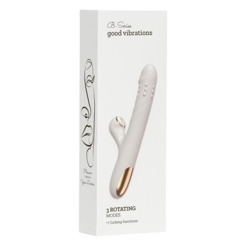 Silicone Vibrator - 3 rotating functions and 7 licking functions Boys of Toys Sp. z o.o. Silicone Vibrator - 3 rotating functions and 7 licking functions Boys of Toys Sp. z o.o.